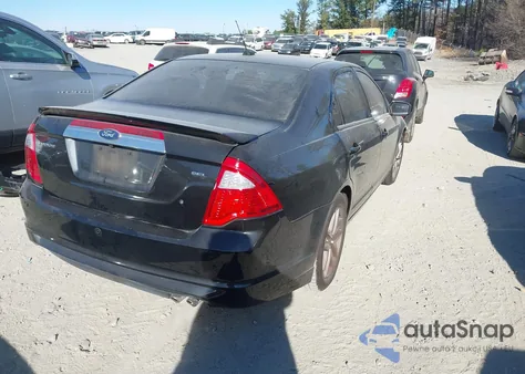 2011 Ford Fusion Sel from USA, damaged, VIN 3FAHP0JA8BR229959